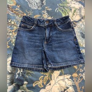 Mini Boden Girls Denim Shorts Size 7 Years Basic